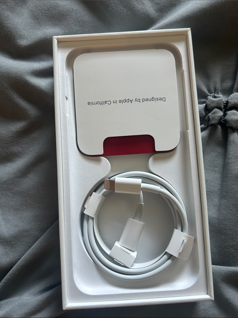 Apple Lightning to USB-C Cable – White